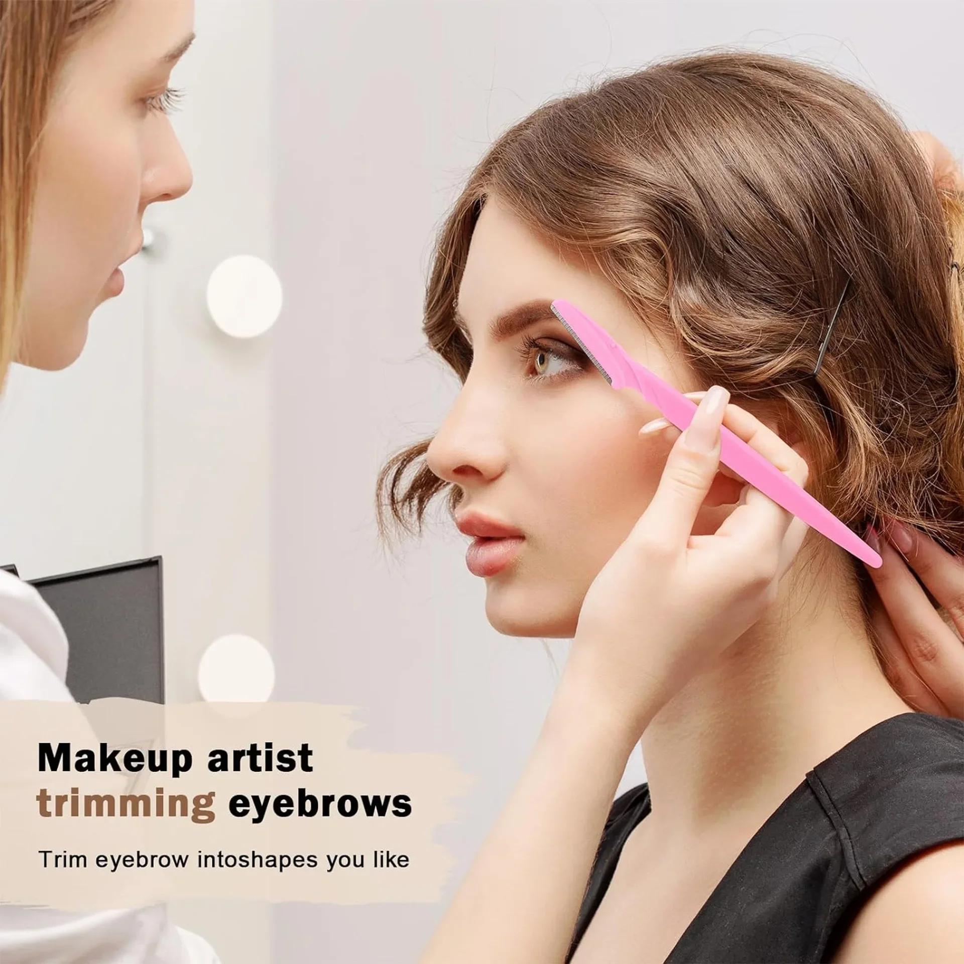 5/40Pcs Eyebrow Trimmer Face B - огляд і ціна Hair Clipper