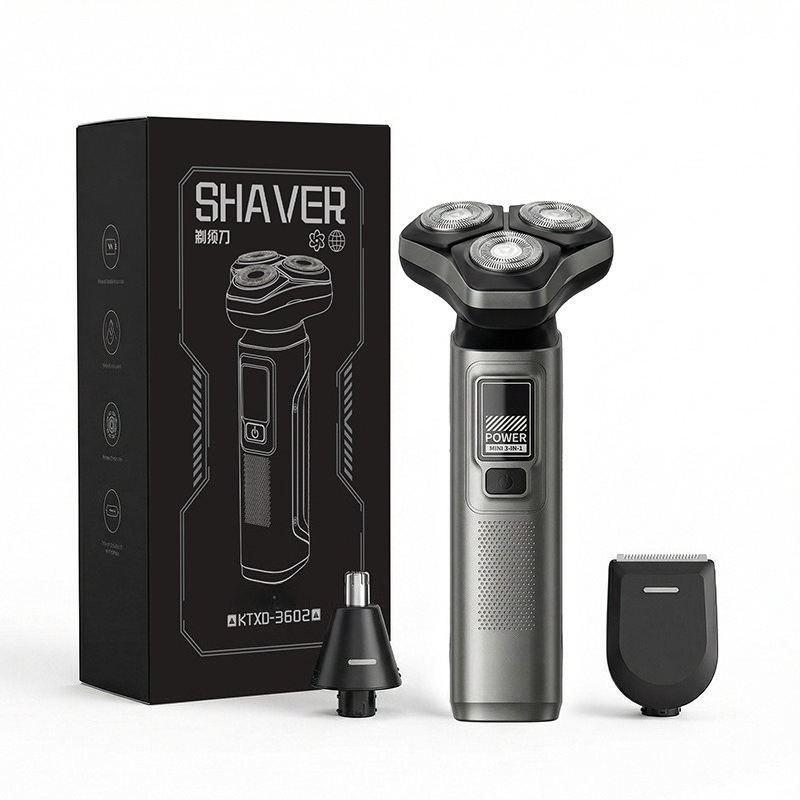 3‑In‑1 Men Electric Shaver Typ - огляд і ціна Mens Grooming Travel Kit