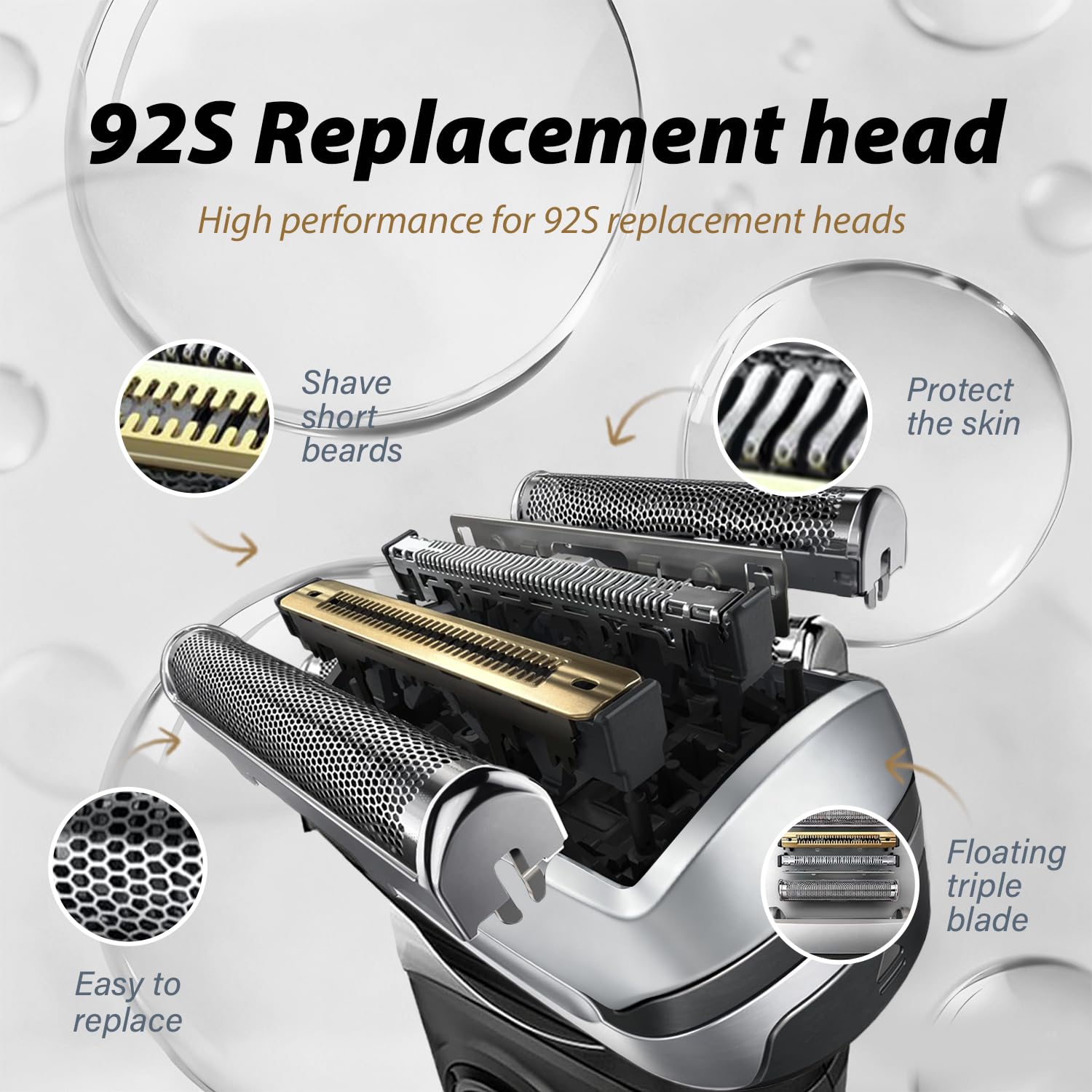 New 92S Replacement Foil Head  - огляд і ціна Electric Razor