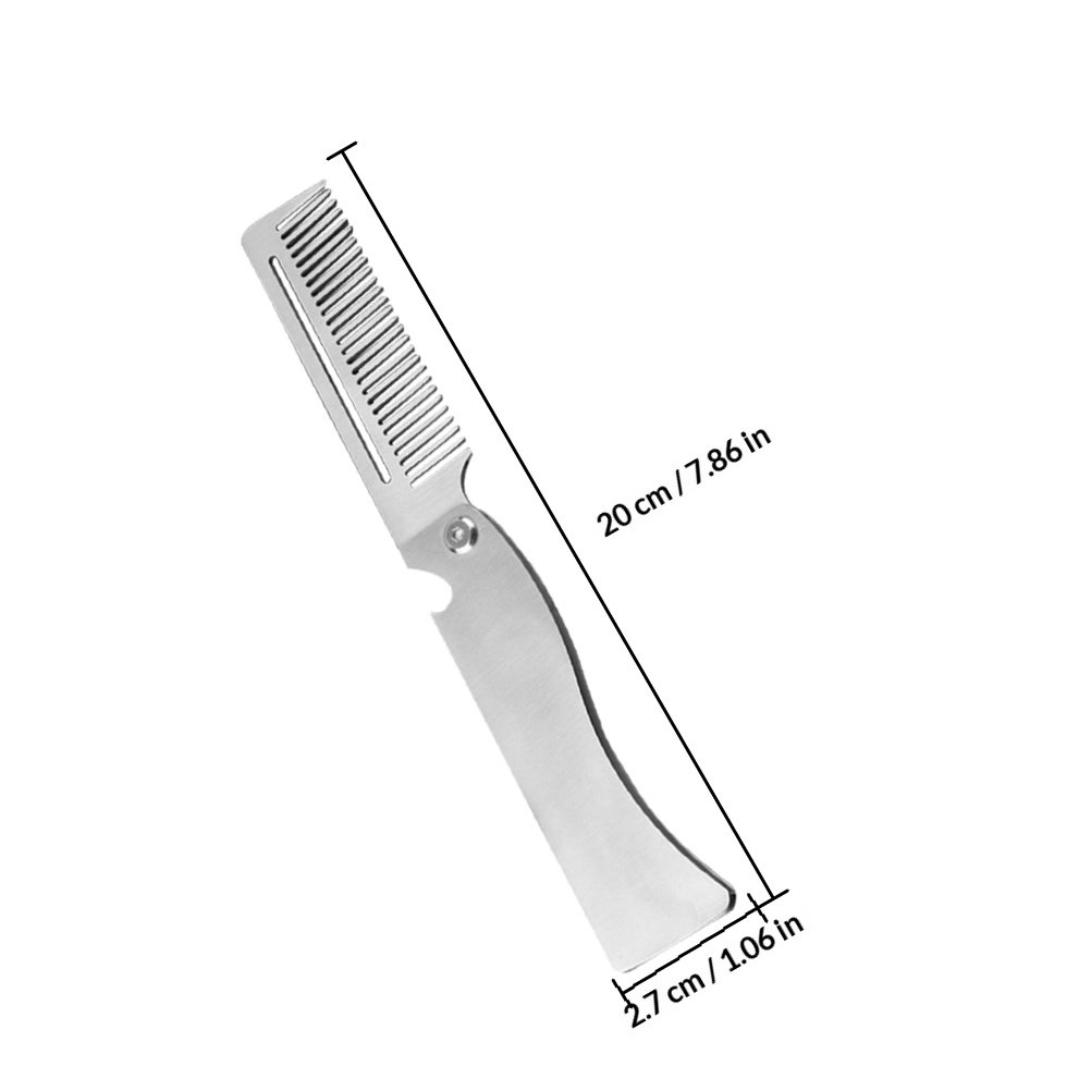 Folding Hair Comb Stainless St - огляд і ціна Beard Oil