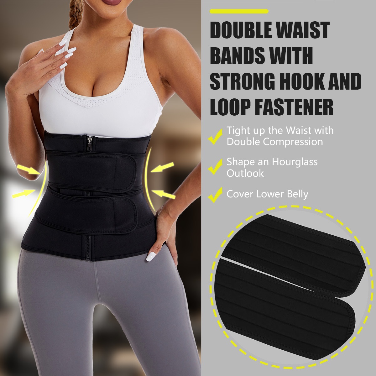 Women Waist Trainer Belt Doubl - огляд і ціна Body Trimmer