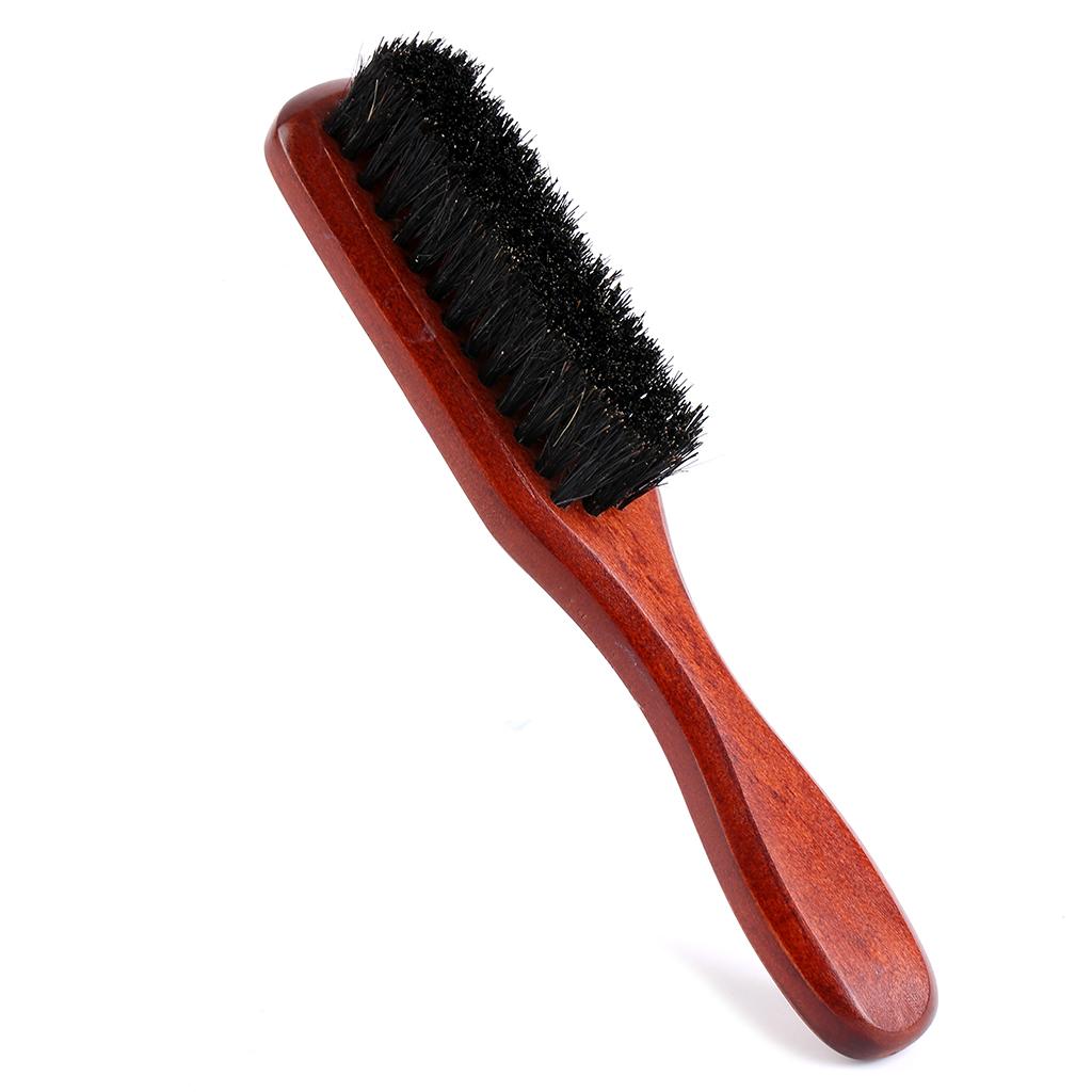 Beard Brush Wooden Long Handle - огляд і ціна Mens Grooming Travel Kit