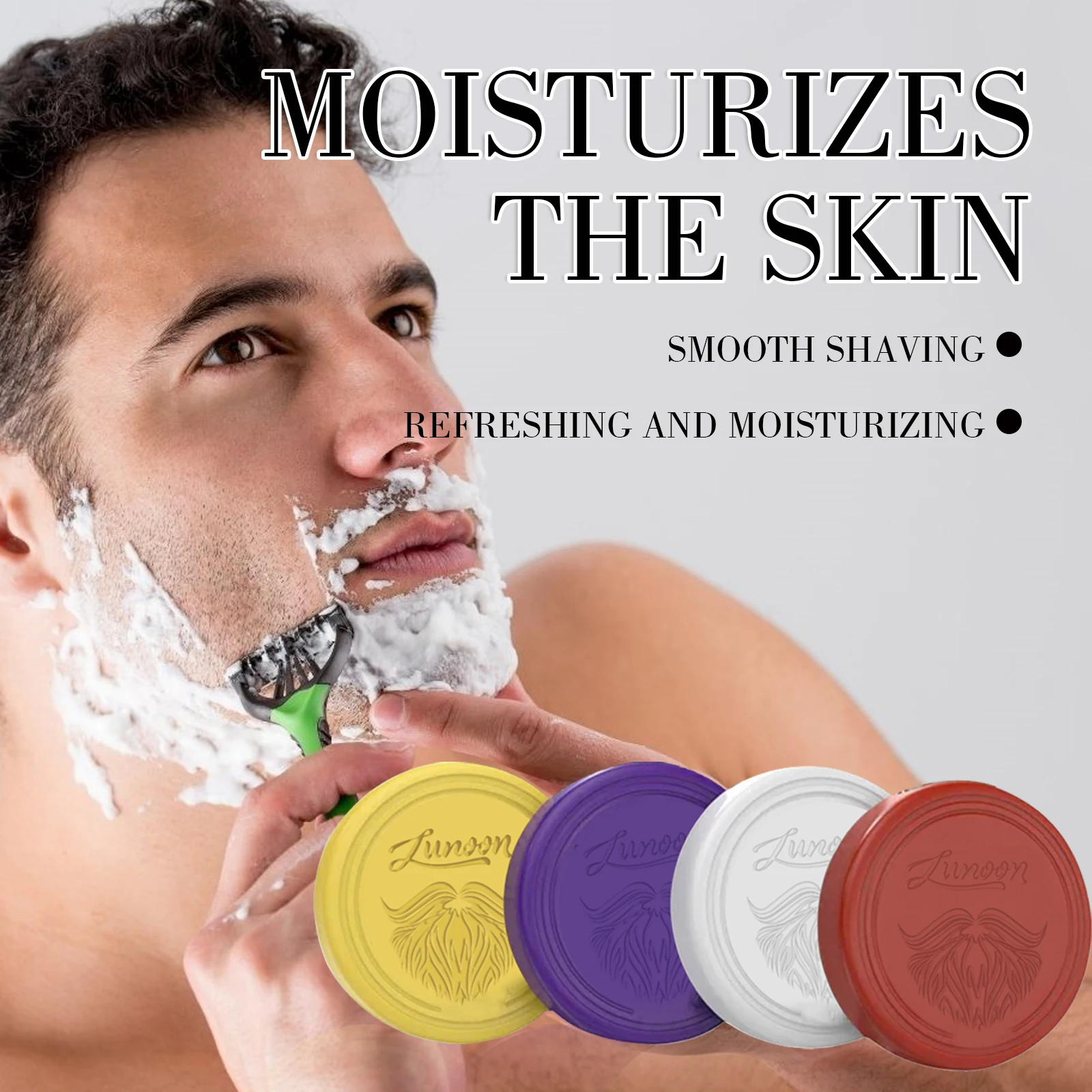 4/1pcs Mens Beard Shaving Soap - огляд і ціна Shaving Cream