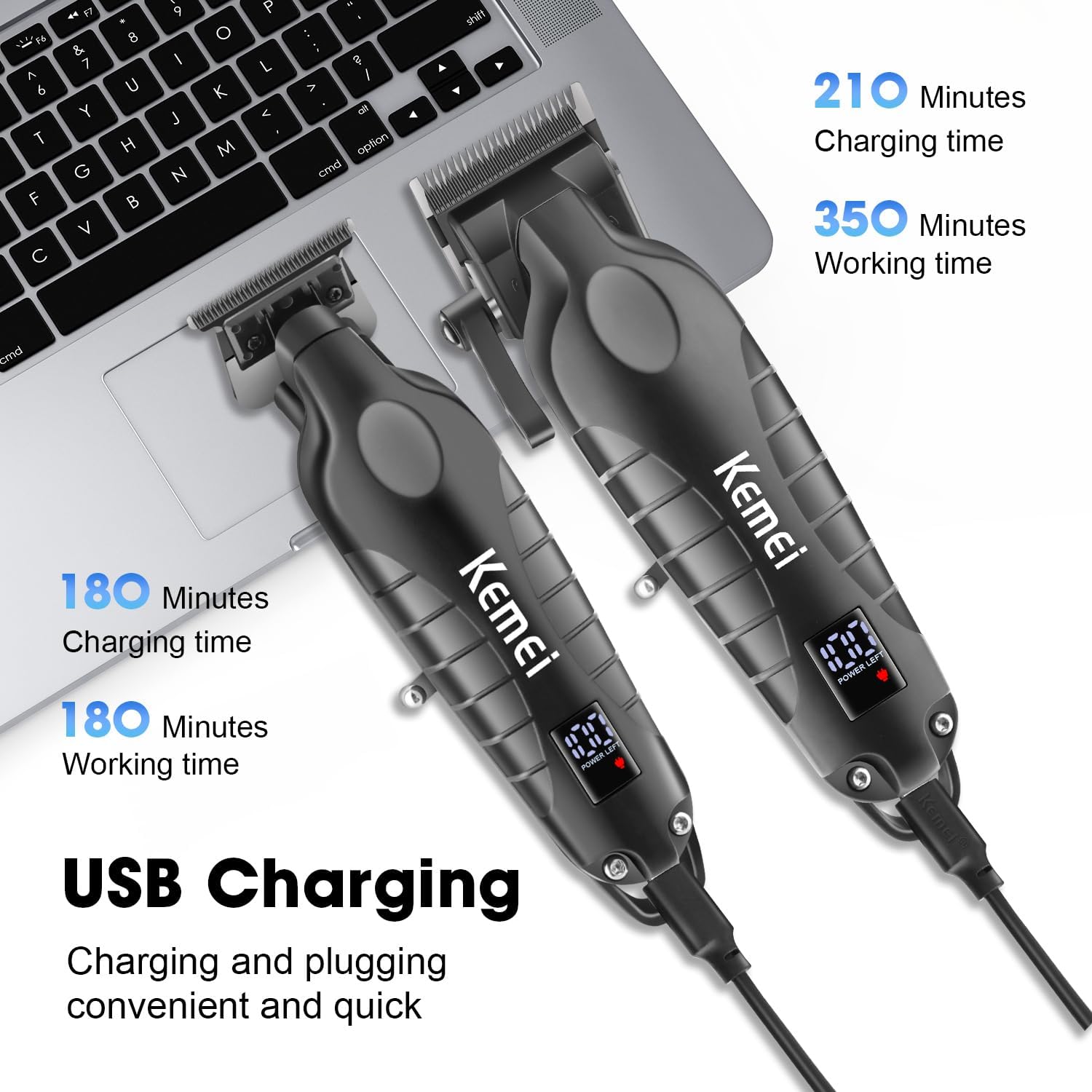 Kemei Hair Clipper Kit for Men - огляд і ціна Electric Shaver Rotary