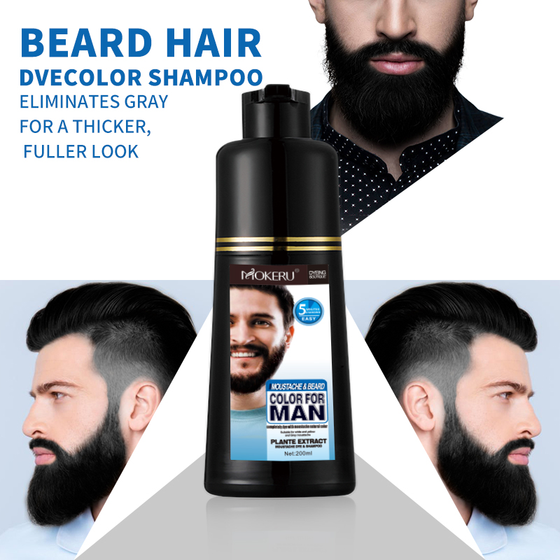 New Beard and Hair Dye Shampoo - огляд і ціна Shaving Cream