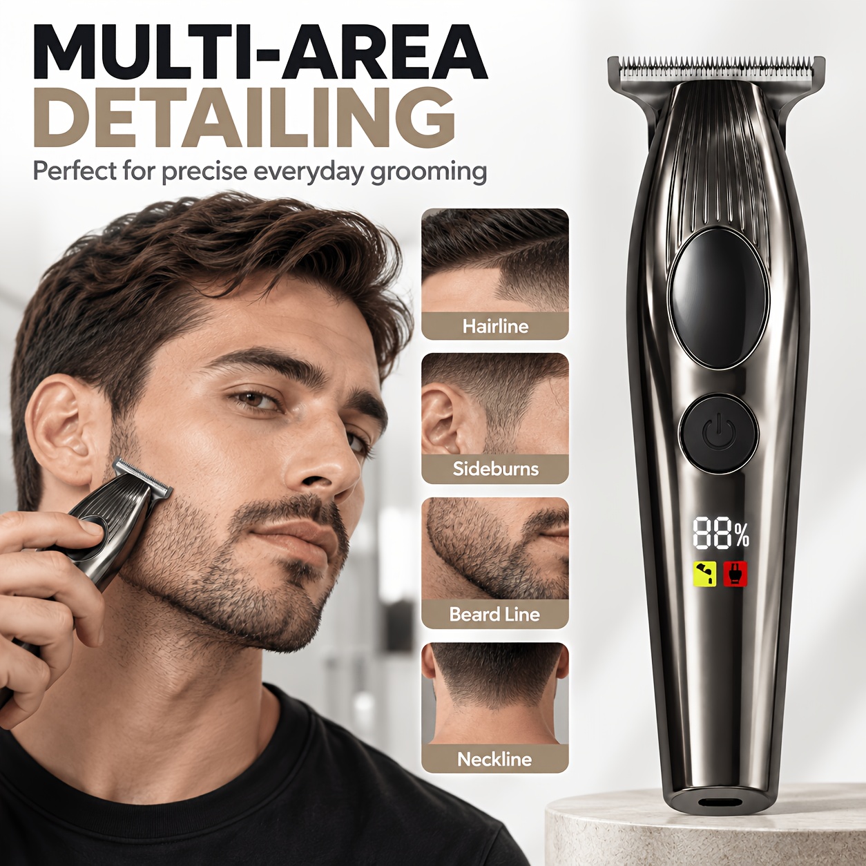 High-End Electric Hair Clipper - огляд і ціна Grooming Kit