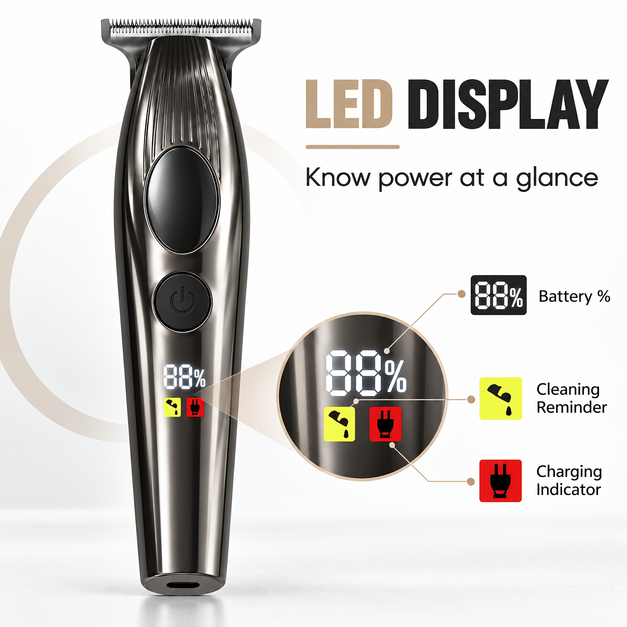 High-End Electric Hair Clipper - огляд і ціна Grooming Kit