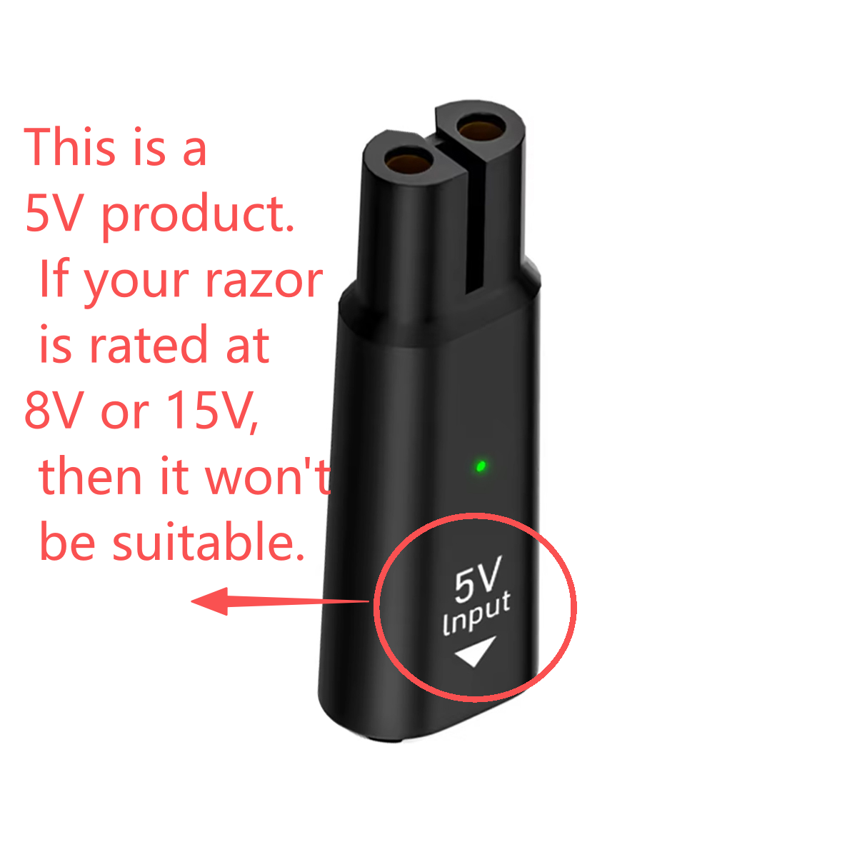 5V 15V USB Type C Charging Ada - огляд і ціна Beard Trimmer