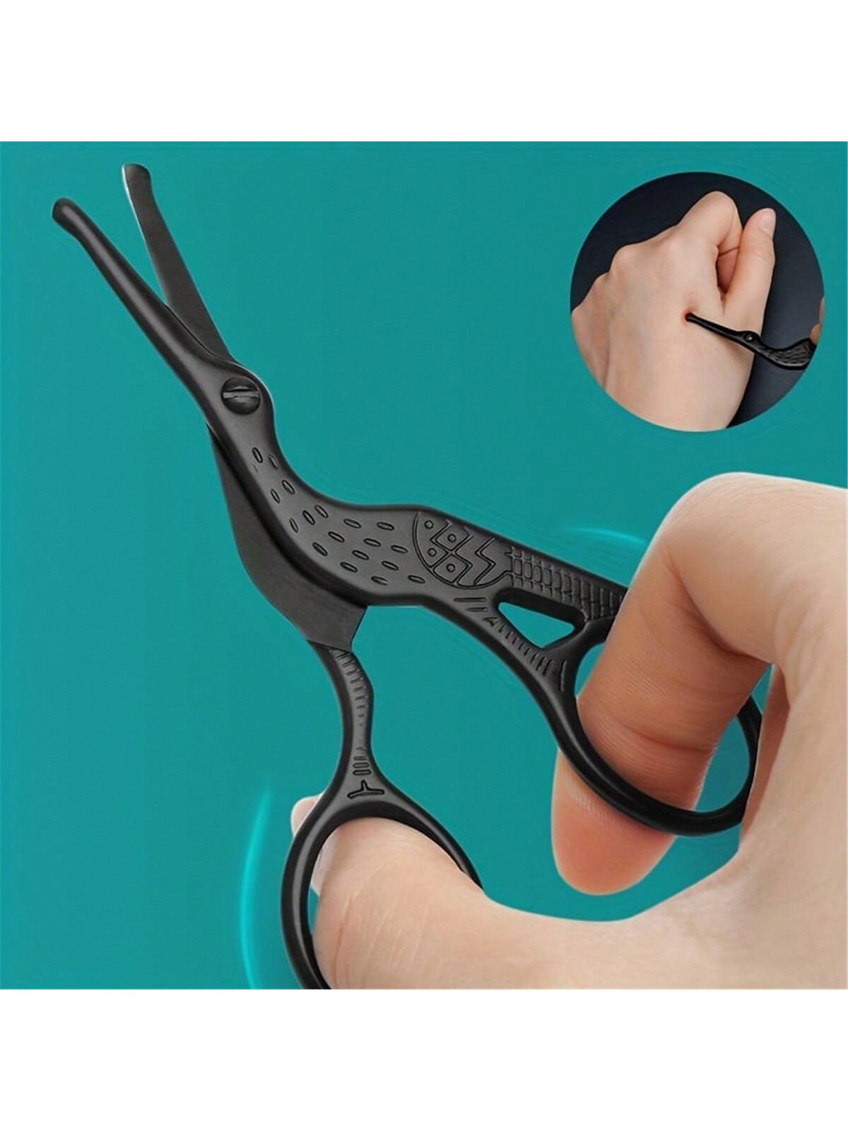 Nose Hair Scissors, Stainless  - огляд і ціна Grooming Scissors